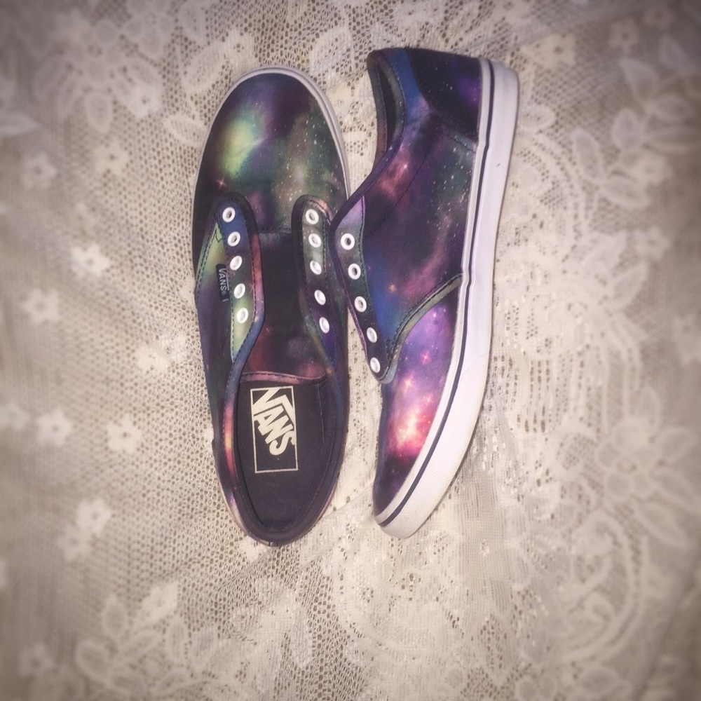 Cosmic/galaxy Vans Off The Wall